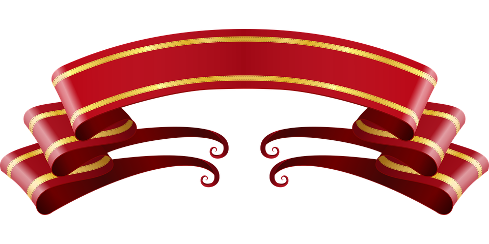 Free vector graphic: Ribbon, Banner, Gold, Label, Red - Free Image on ... Music Story: How BTS Changed the Global Music Scene Forever